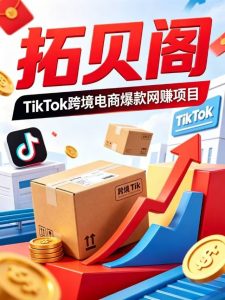 🔥拓贝阁独家｜2026 TikTok跨境电商，普通人也能从0到1跑通的搞钱玩法！-拓贝阁-网站首页平台