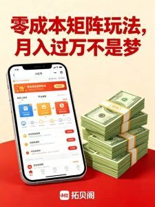 拓贝阁实测:2025小红书虚拟运营风口,零成本矩阵玩法,普通人也能月入过万!-拓贝阁-网站首页平台 拓贝阁实测:2025小红书虚拟运营风口,零成本矩阵玩法,普通人也能月入过万!-拓贝阁-网站首页平台